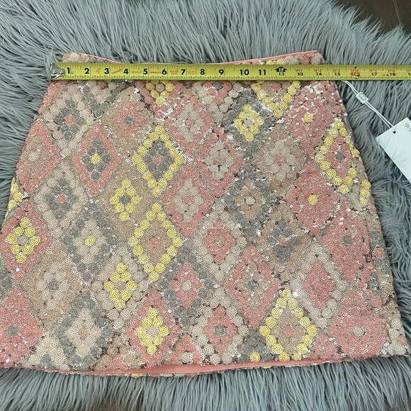 Caroline Constas sequenced shimmer skirt - Picture 8 of 12